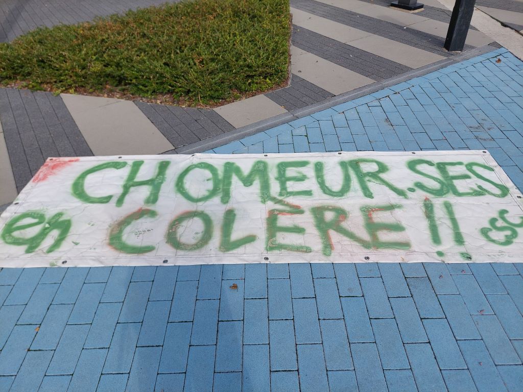 Le groupe « Chomeurs.ses CSC en colère » n’a pas été qu’un lieu de libre expression des problèmes rencontrés, il est également le creuset d’un embryon d’organisation collective de chômeurs.