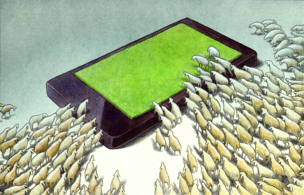sheep - dessin Pawel Kuczynski