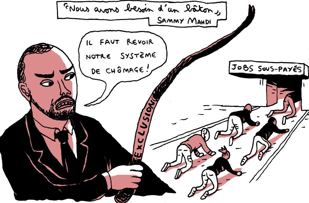 « Le CD&V se débarrasse de l'héritage de Daens» - Dessin Manu Scordia