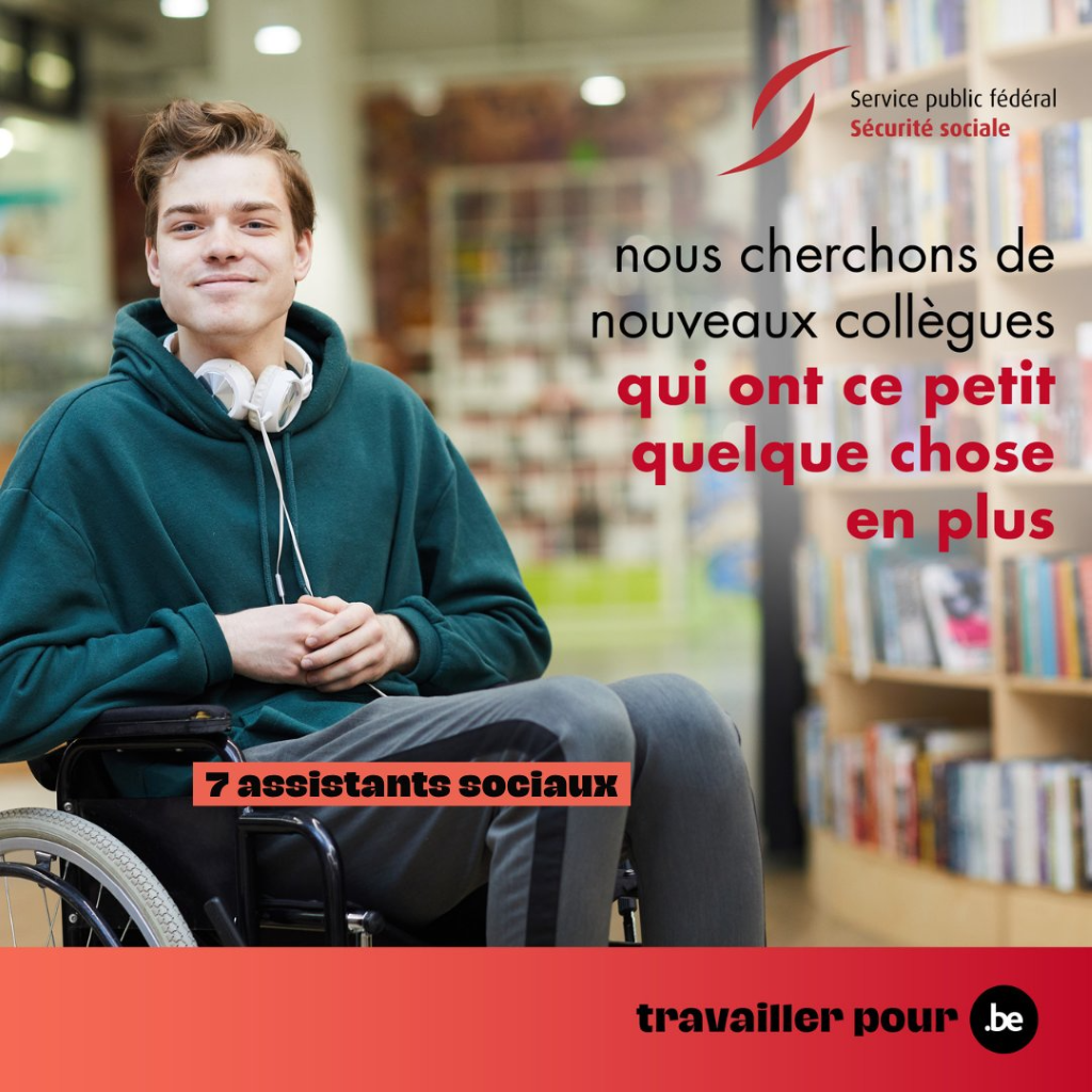 Karine Lalieux : «  Donner l’exemple du recrutement dans mon administration de personnes en situation de handicap via le lancement d’une campagne ciblée ».
