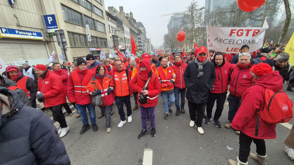 Si la CGSP-Poste de Bruxelles accompagne les postiers au quotidien, ses équipes participent bien entendu aux mobilisations syndicales plus larges...