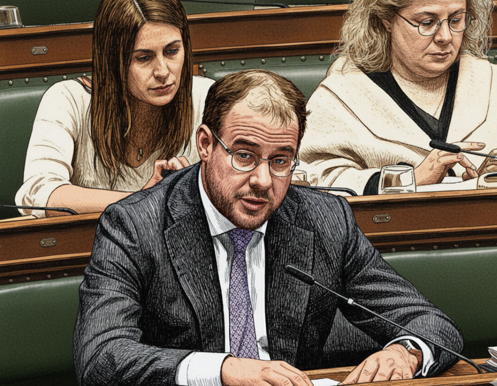 David Clarinval (ministre de l’Emploi) : « Je reconnais avoir, verbalement, commis une erreur. […] Certains ont extrait un morceau de phrase […] pour en faire un procès d’intention ».