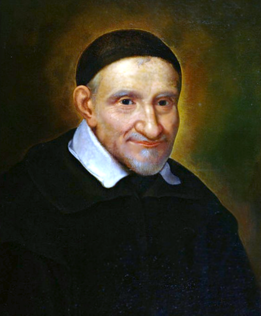 Vincent de Paul par Simon François de Tours (1606-1671). Domaine public.